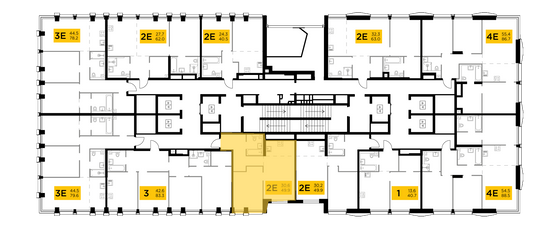 Продажа 2-комнатной квартиры 49,9 м², 28/35 этаж