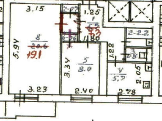 Продажа 2-комнатной квартиры 46 м², 5/12 этаж