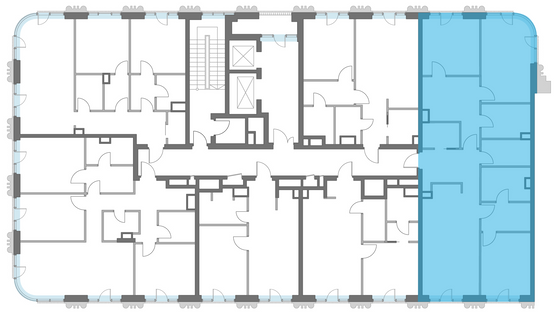 Продажа 3-комнатной квартиры 124,2 м², 8/14 этаж