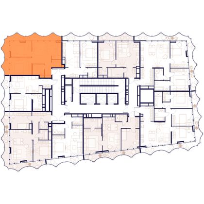 Продажа 2-комнатной квартиры 60,4 м², 18/24 этаж