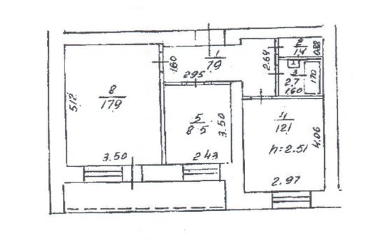 Продажа 2-комнатной квартиры 50,3 м², 6/9 этаж