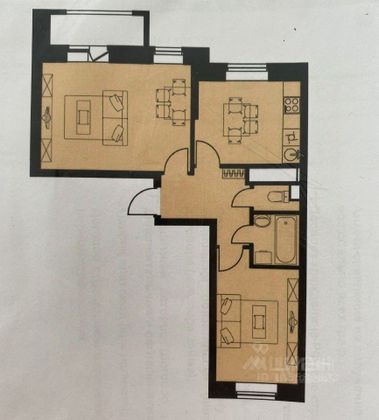 Продажа 2-комнатной квартиры 45,4 м², 11/18 этаж