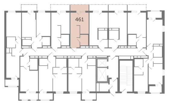 Продажа квартиры-студии 26,5 м², 10/12 этаж