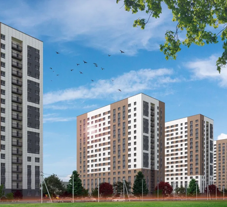 Продажа 1-комнатной квартиры 35 м², 17/19 этаж