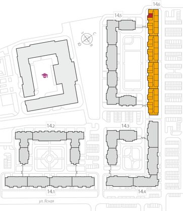 42,3 м², 1-комн. квартира, 5/8 этаж