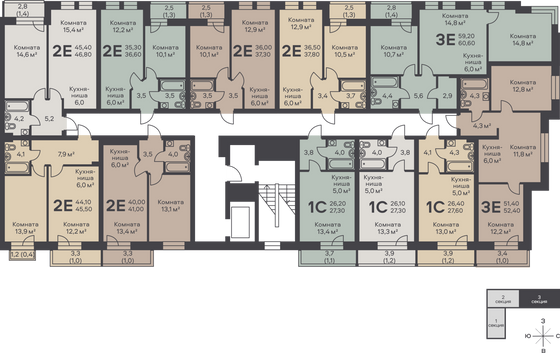 Продажа квартиры-студии 27,3 м², 2/6 этаж