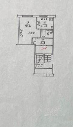 Продажа 1-комнатной квартиры 28,3 м², 2/5 этаж