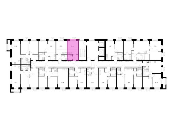 Продажа квартиры-студии 20,3 м², 5/10 этаж