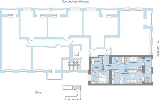 Продажа 3-комнатной квартиры 67 м², 2/9 этаж