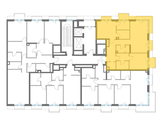 Продажа 2-комнатной квартиры 95,1 м², 5/9 этаж