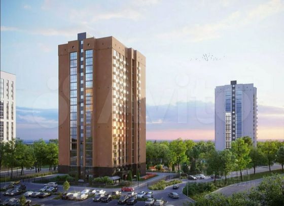 Продажа 1-комнатной квартиры 45,1 м², 9/17 этаж