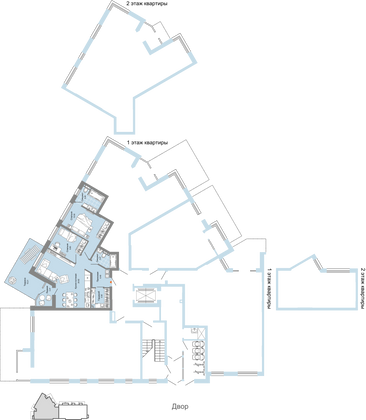 Продажа 3-комнатной квартиры 77 м², 1/8 этаж