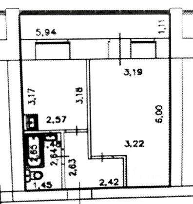 Аренда 1-комнатной квартиры 34 м², 13/16 этаж