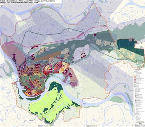 Градостроительный план ханты мансийска новый