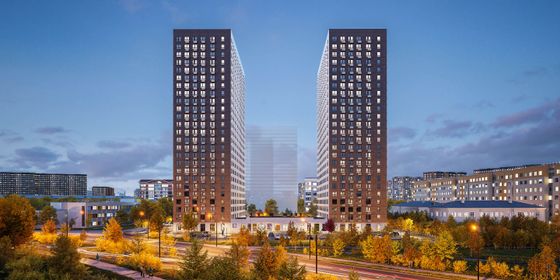Продажа 2-комнатной квартиры 36 м², 12/25 этаж