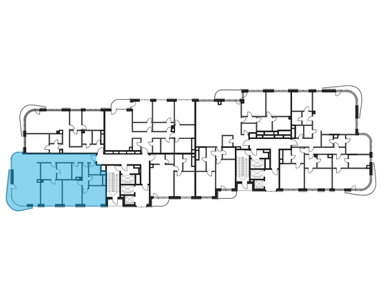 Продажа 3-комнатной квартиры 152,4 м², 5/8 этаж