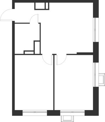 Продажа 2-комнатной квартиры 50,9 м², 4/17 этаж