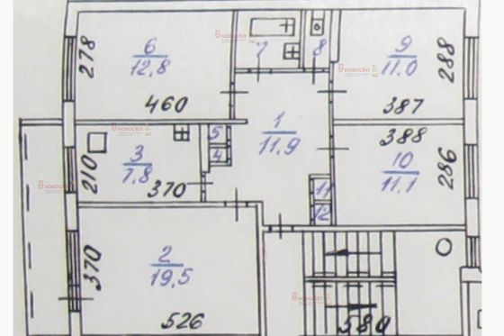 Продажа 3-комнатной квартиры 77 м², 2/9 этаж