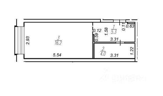 Продажа 1-комнатной квартиры 25 м², 7/15 этаж