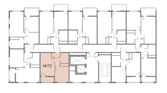 Продажа 1-комнатной квартиры 34,2 м², 10/10 этаж