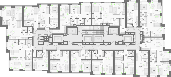 Продажа 2-комнатной квартиры 67,5 м², 15/55 этаж