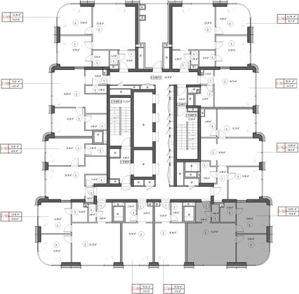 Продажа 2-комнатной квартиры 55,8 м², 18/53 этаж