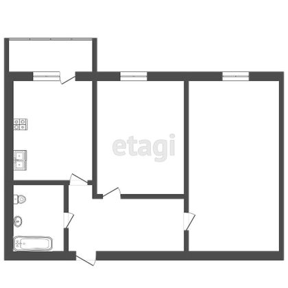 Продажа 2-комнатной квартиры 65,6 м², 5/14 этаж