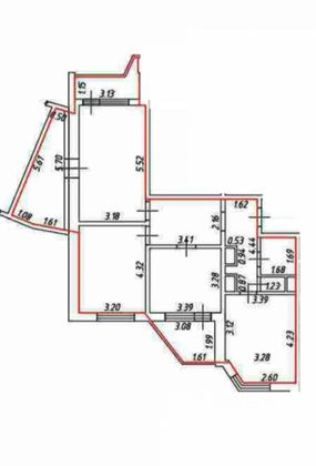 Продажа 3-комнатной квартиры 83 м², 5/27 этаж