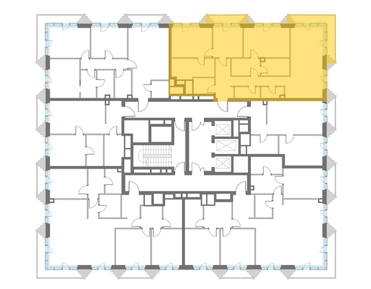 Продажа 2-комнатной квартиры 117,7 м², 5/14 этаж