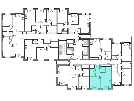 Продажа 1-комнатной квартиры 45,5 м², 19/21 этаж