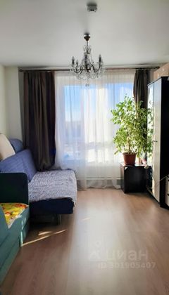 Продажа 1-комнатной квартиры 38,4 м², 8/17 этаж