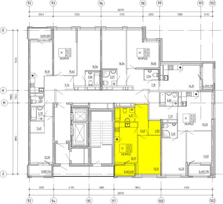 Продажа 1-комнатной квартиры 41,3 м², 5/12 этаж