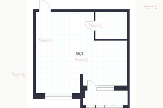 Продажа 1-комнатной квартиры 58 м², 10/16 этаж