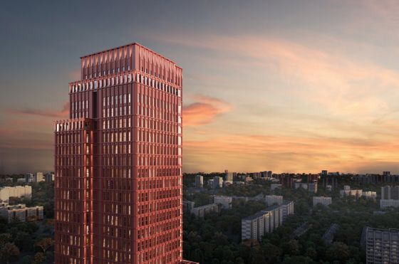 Продажа 2-комнатной квартиры 60,8 м², 22/44 этаж