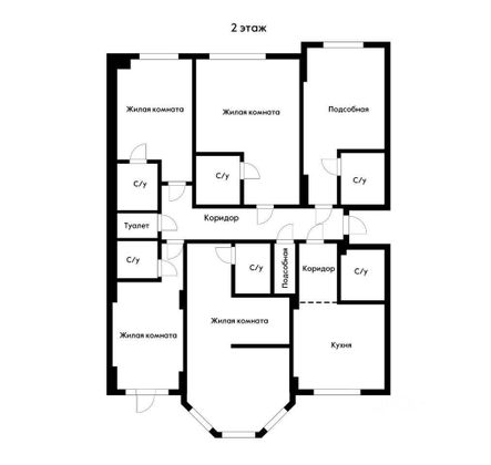 Продажа многокомнатной квартиры 150 м², 2/24 этаж