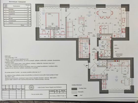 Продажа 2-комнатной квартиры 91,8 м², 1/2 этаж