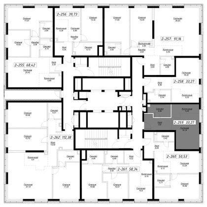 Продажа квартиры-студии 33,3 м², 28/36 этаж
