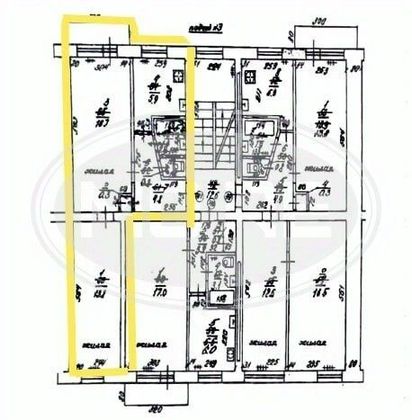 Продажа 2-комнатной квартиры 44,3 м², 2/5 этаж