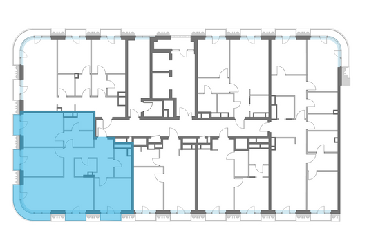 Продажа 3-комнатной квартиры 106,1 м², 5/14 этаж