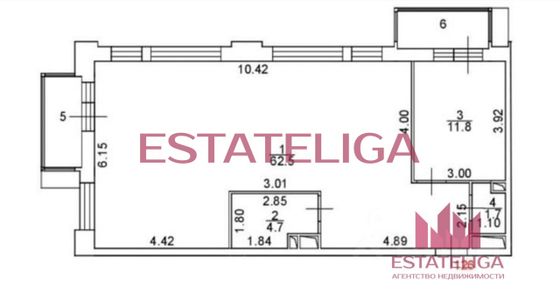 Продажа 3-комнатной квартиры 83,5 м², 20/28 этаж