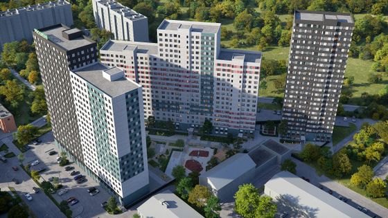 Продажа 2-комнатной квартиры 49,4 м², 16/22 этаж