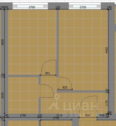 Продажа 1-комнатной квартиры 30,6 м², 3/3 этаж