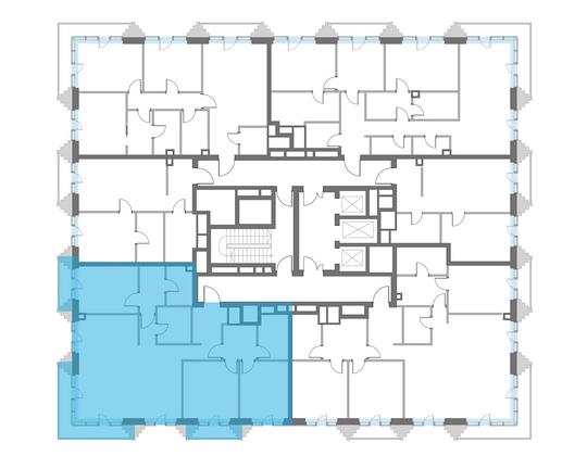 Продажа 3-комнатной квартиры 127,5 м², 7/14 этаж