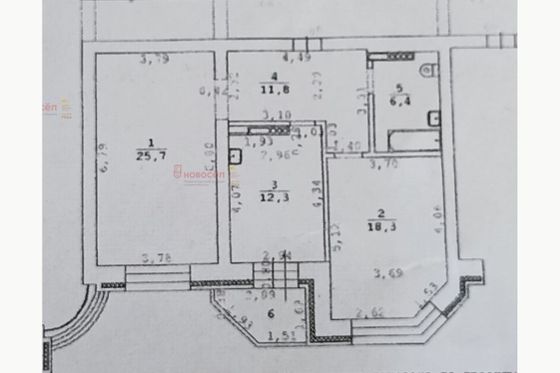 Продажа 2-комнатной квартиры 74,5 м², 15/16 этаж