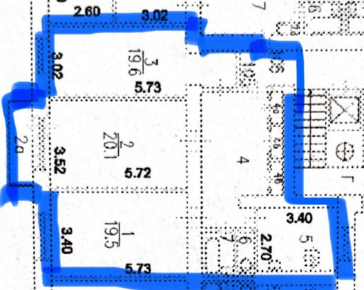 Продажа 3-комнатной квартиры 89,4 м², 3/8 этаж