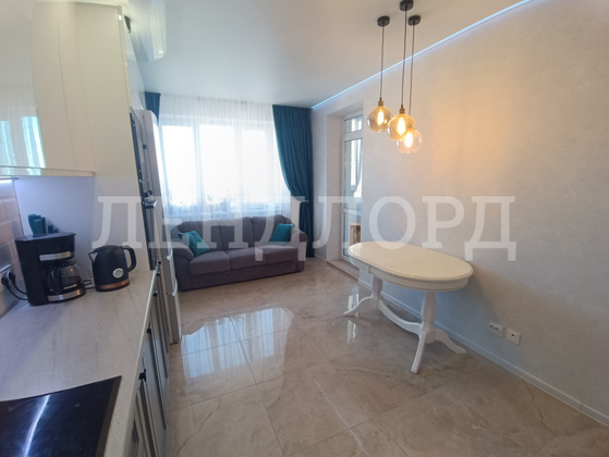 Продажа 1-комнатной квартиры 41,4 м², 23/25 этаж