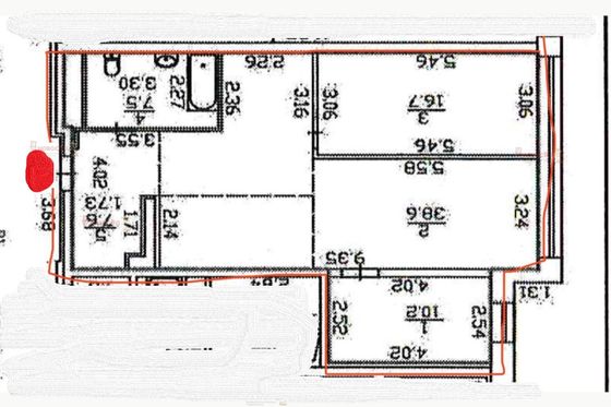 Продажа 3-комнатной квартиры 80 м², 19/23 этаж