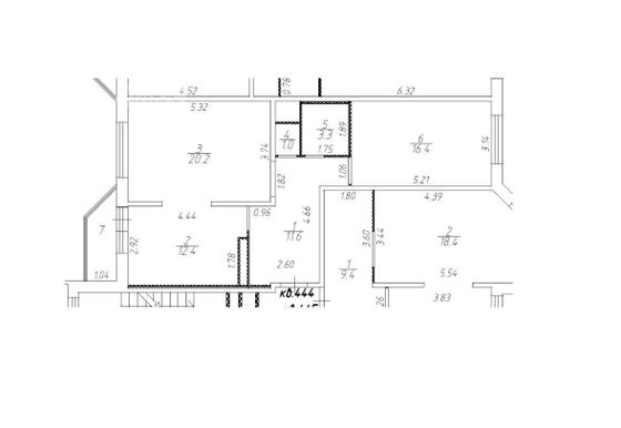 Продажа 2-комнатной квартиры 64,9 м², 11/16 этаж