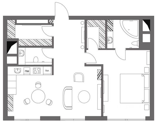 Продажа 2-комнатной квартиры 83,3 м², 2/5 этаж