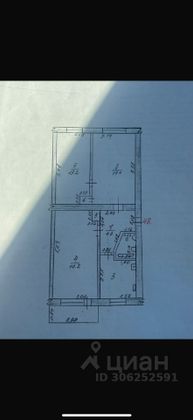 Продажа 3-комнатной квартиры 59 м², 5/5 этаж